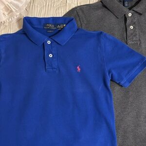 Like New Polo Ralph Lauren Shirt Bundle (2) Boys Size Medium (10/12)